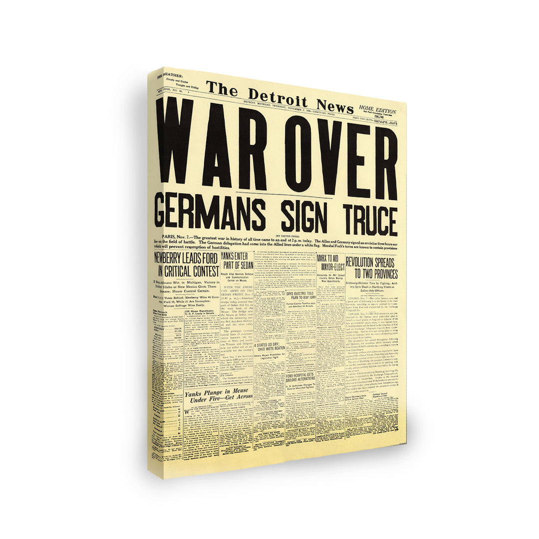 Gallery Wrapped Canvas- War Over
