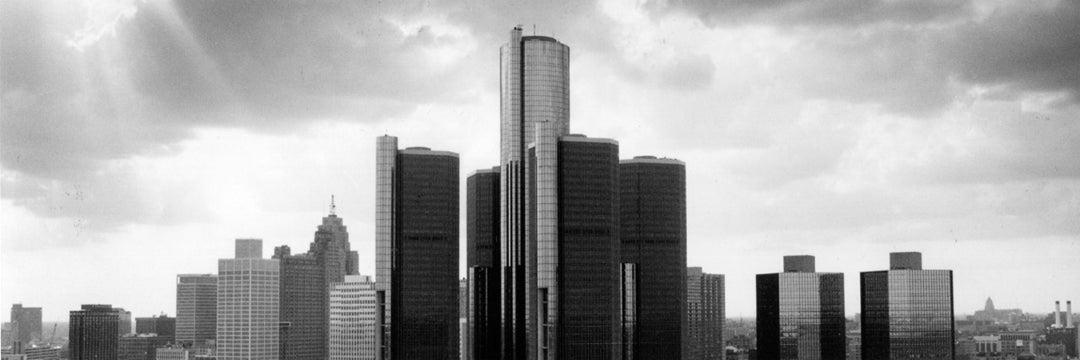 Detroit Skyline- GM Renaissance Center