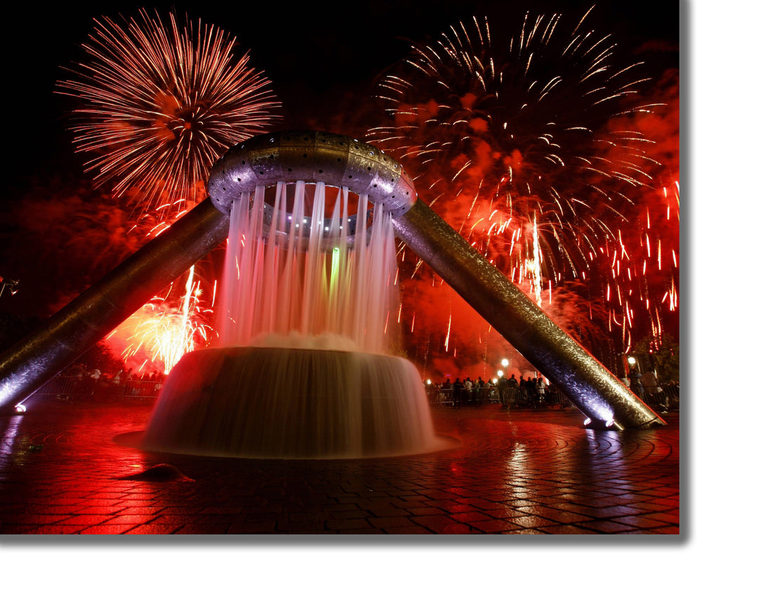 CANVAS PRINTS - DETROIT HART PLAZA