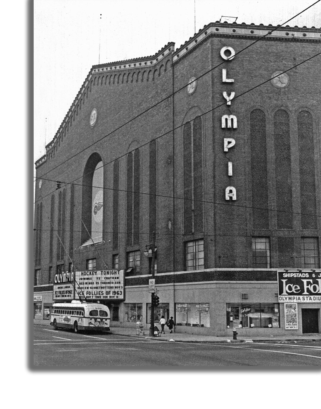 CANVAS PRINTS - DETROIT OLYMPIA STADIUM