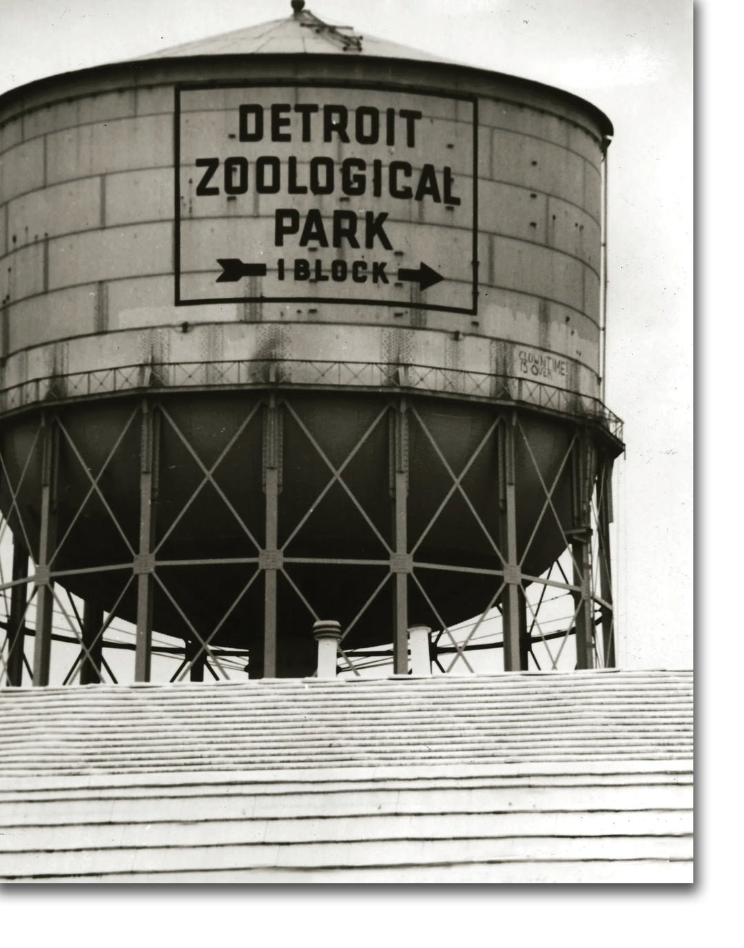 CANVAS PRINTS - DETROIT WATER TOWER