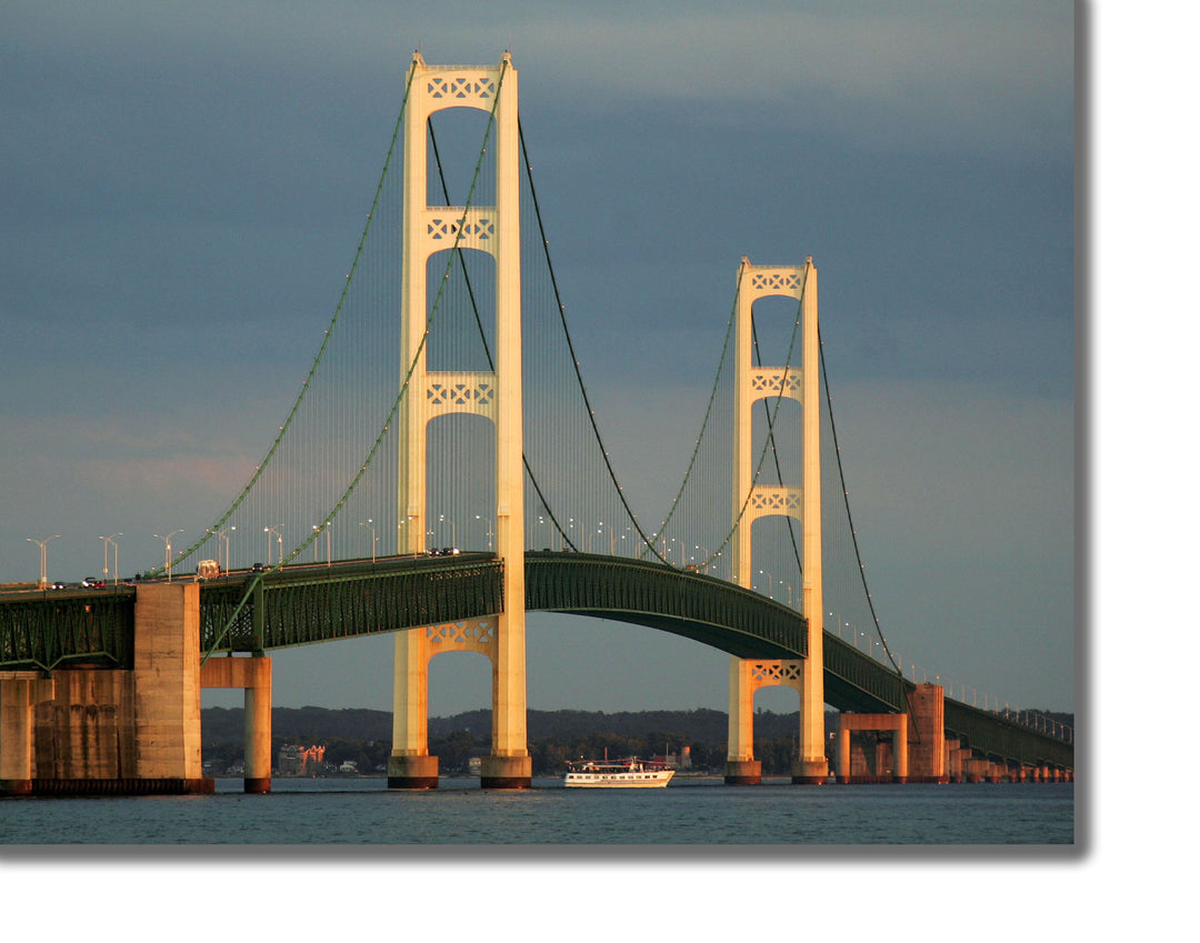 CANVAS PRINTS - MICHIGAN MACKINAC BRIDGE