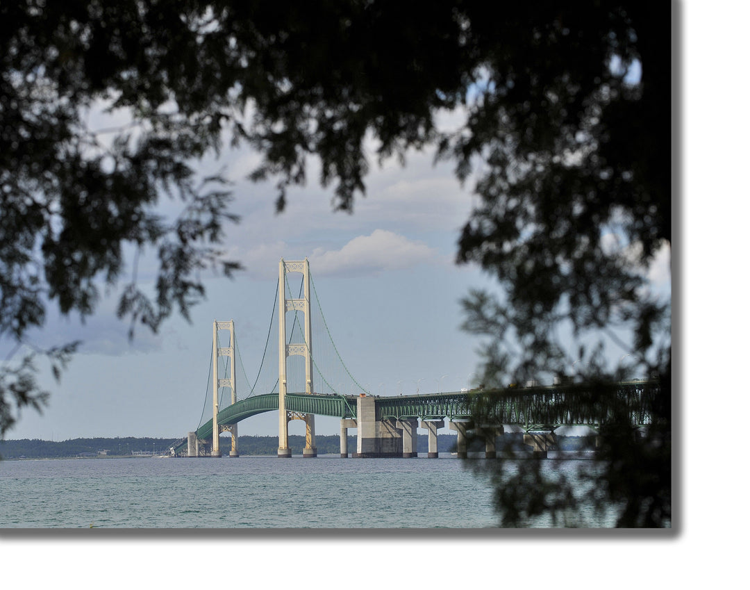 CANVAS PRINTS - MICHIGAN MACKINAC BRIDGE