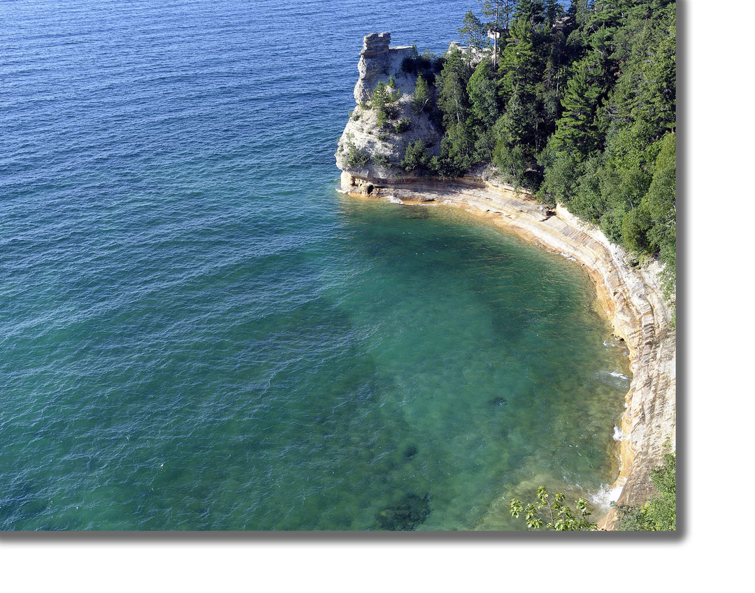 CANVAS PRINTS - MICHIGAN PICTURED ROCKS LAKESHORE