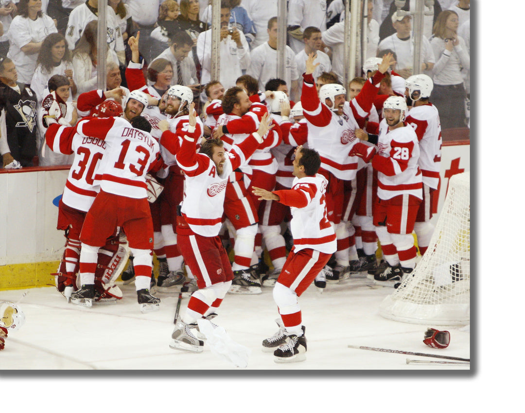 CANVAS PRINTS - RED WINGS STANLEY CUP FINALS 2008
