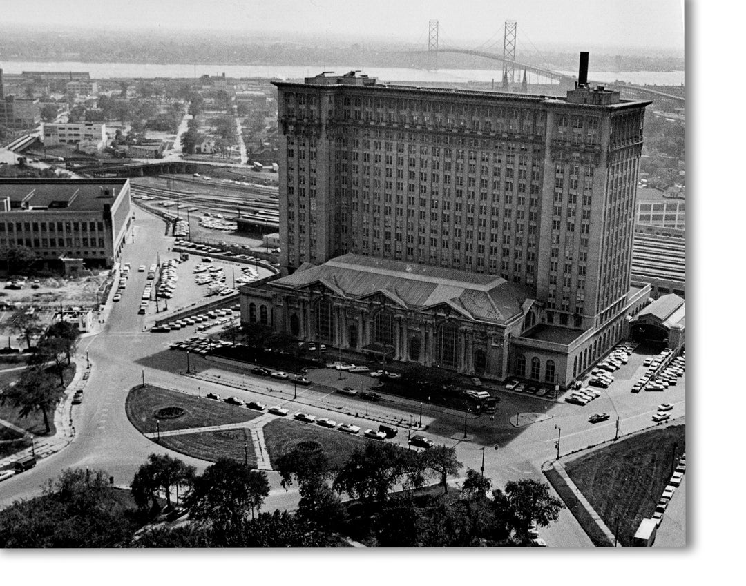 CANVAS PRINTS - DETROIT CENTRAL DEPOT