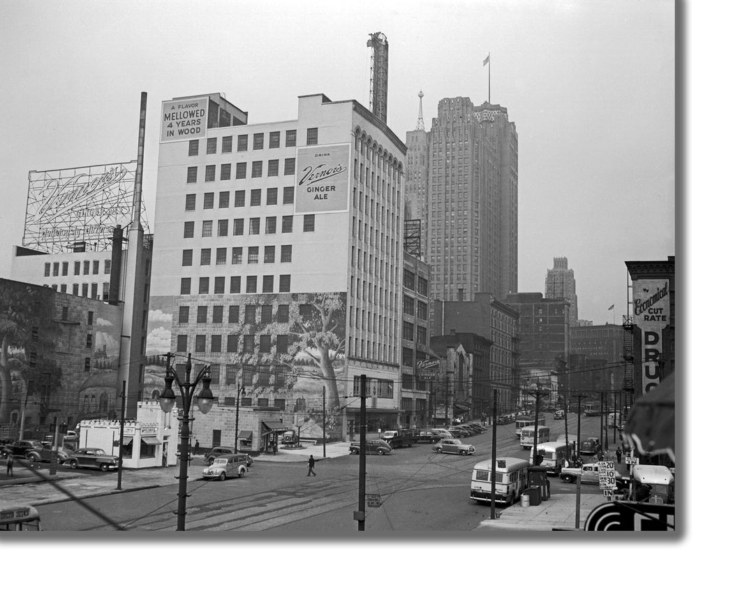 CANVAS PRINTS - DETROIT VERNORS FACTORY 1940