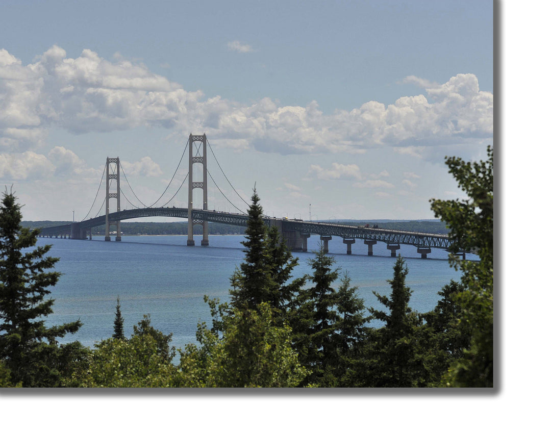 CANVAS PRINTS - MICHIGAN MACKINAC BRIDGE