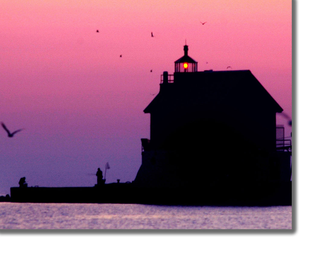 CANVAS PRINTS - MICHIGAN STURGEON BAY LIGHTHOUSE