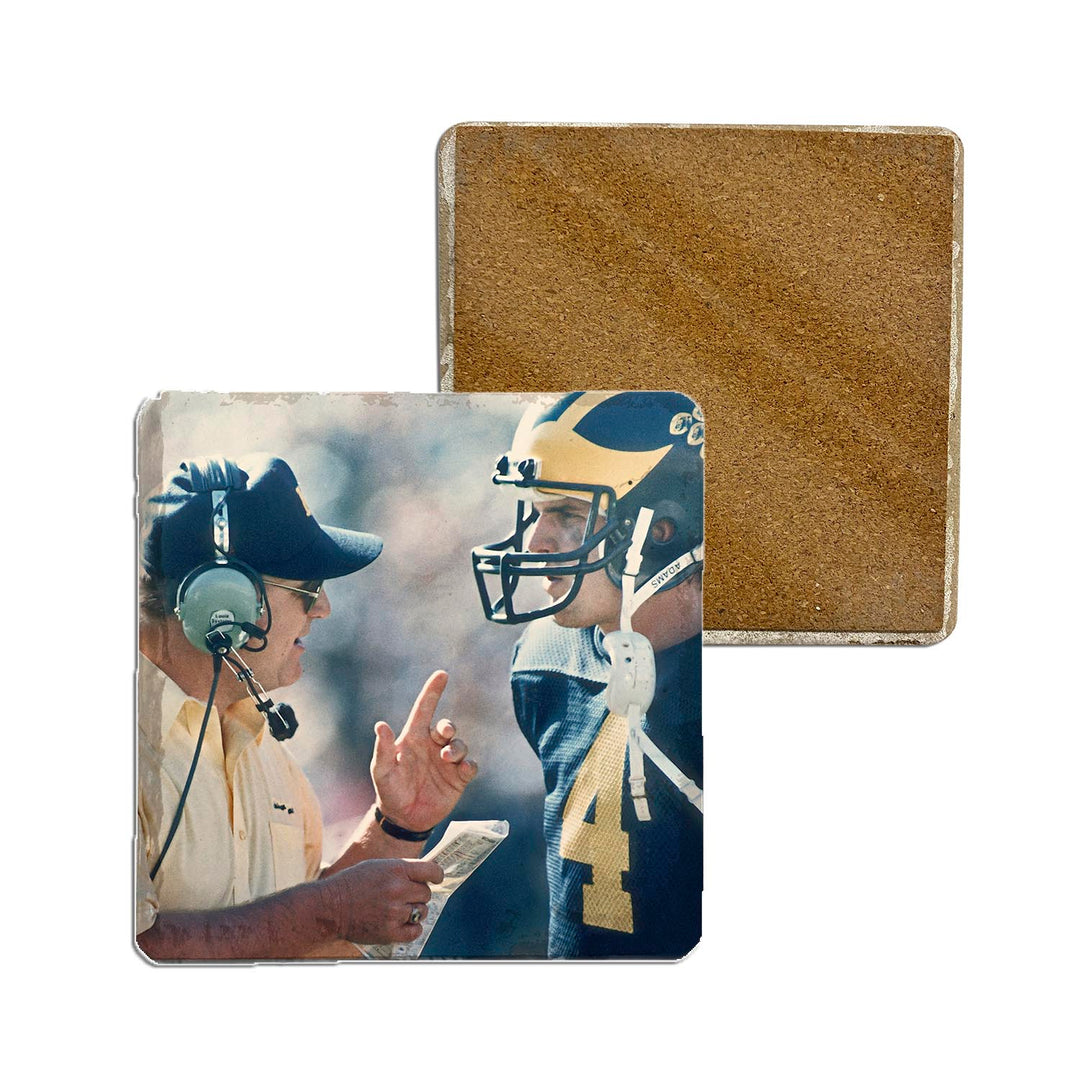 Stone Coasters - BO SCHEMBECHLER AND JIM HARBAUGH