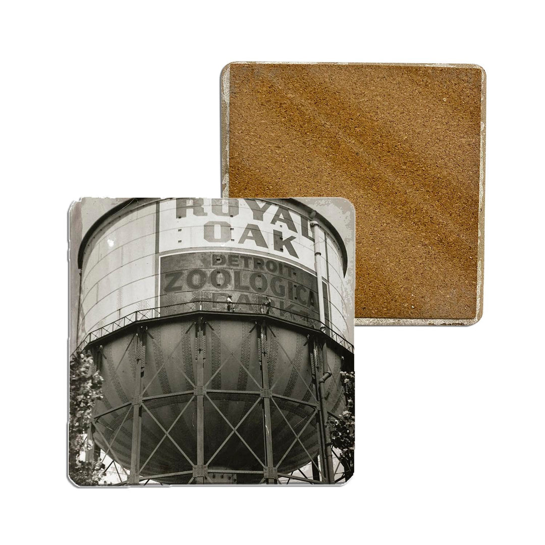 Stone Coasters - ROYAL OAK WATER TOWER