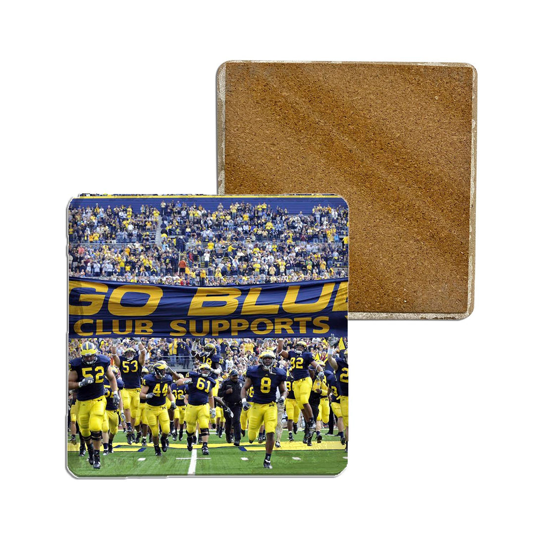 Stone Coasters - UofM Go Blue