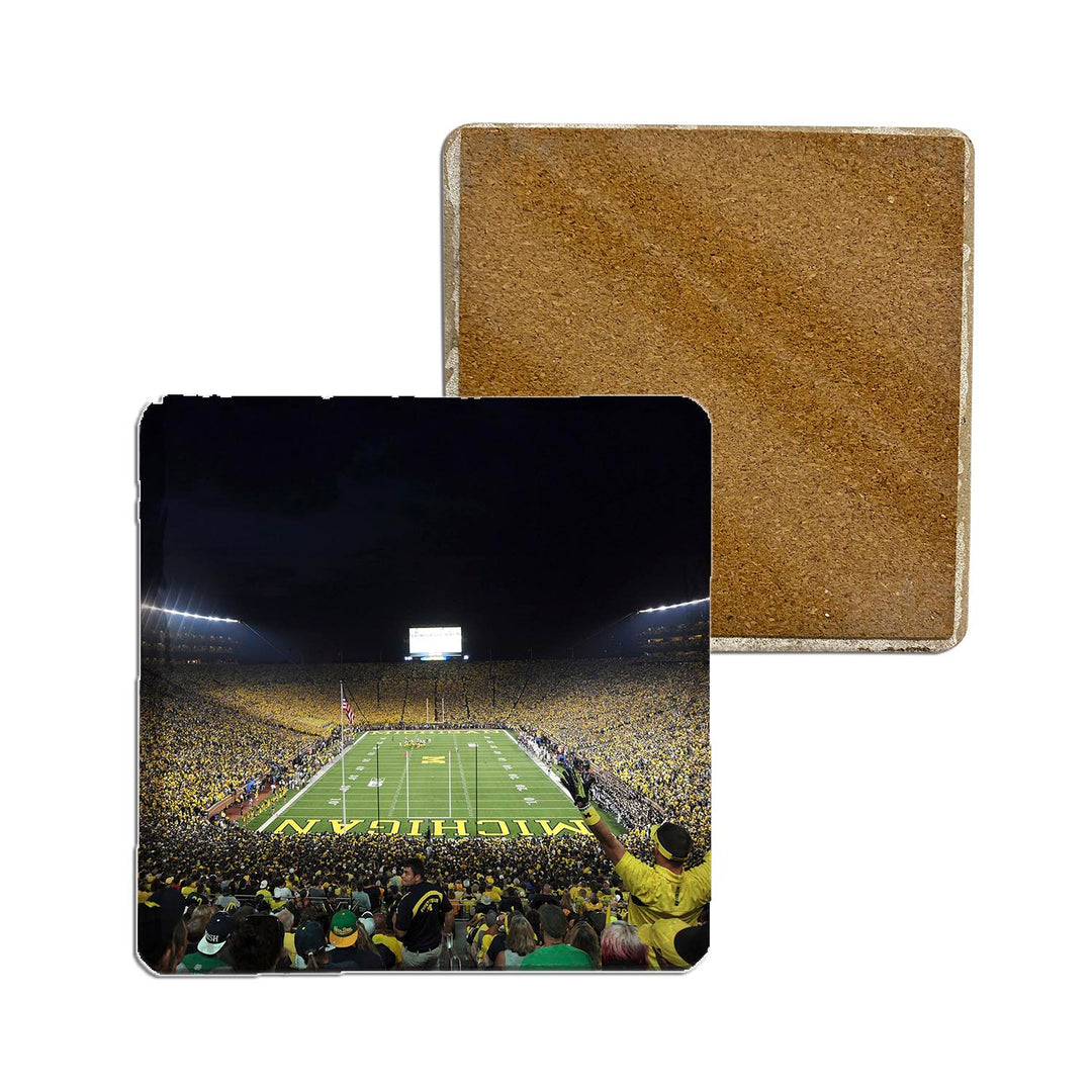 Stone Coasters - U OF M MICHIGAN STADIUM