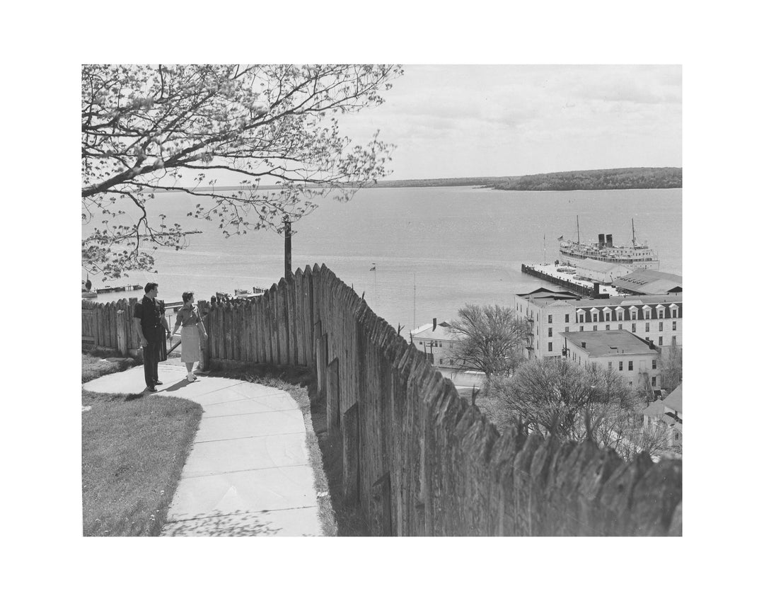 PHOTO PRINTS - MACKINAC ISLAND FORT 1956