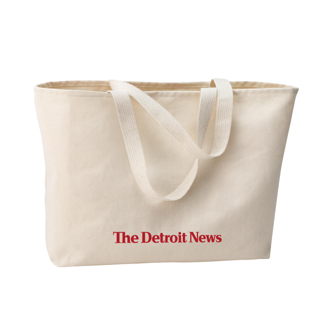 Detroit News Logo- Tote Bag