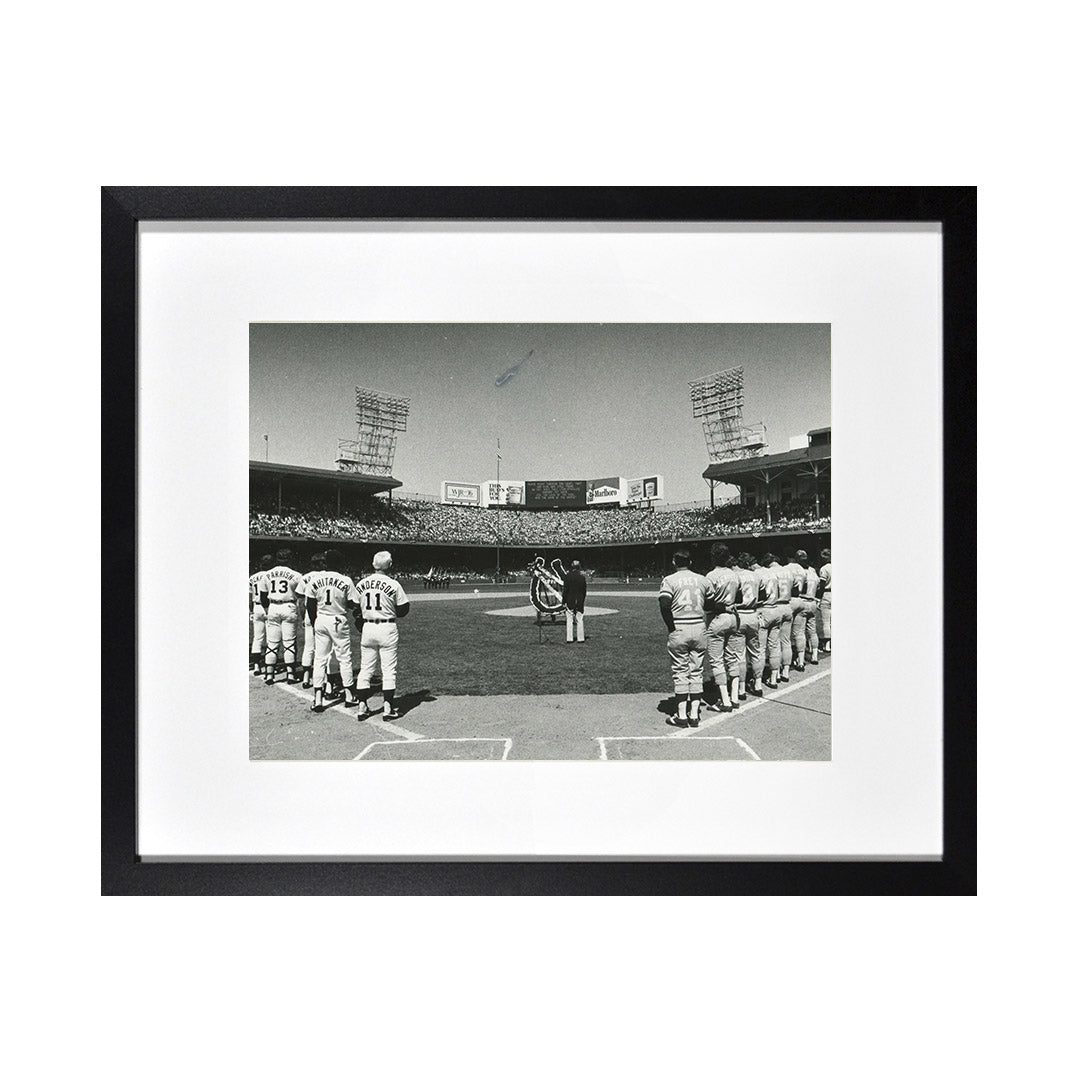 Framed Print Photos - DETROIT TIGERS OPENING DAY 1980