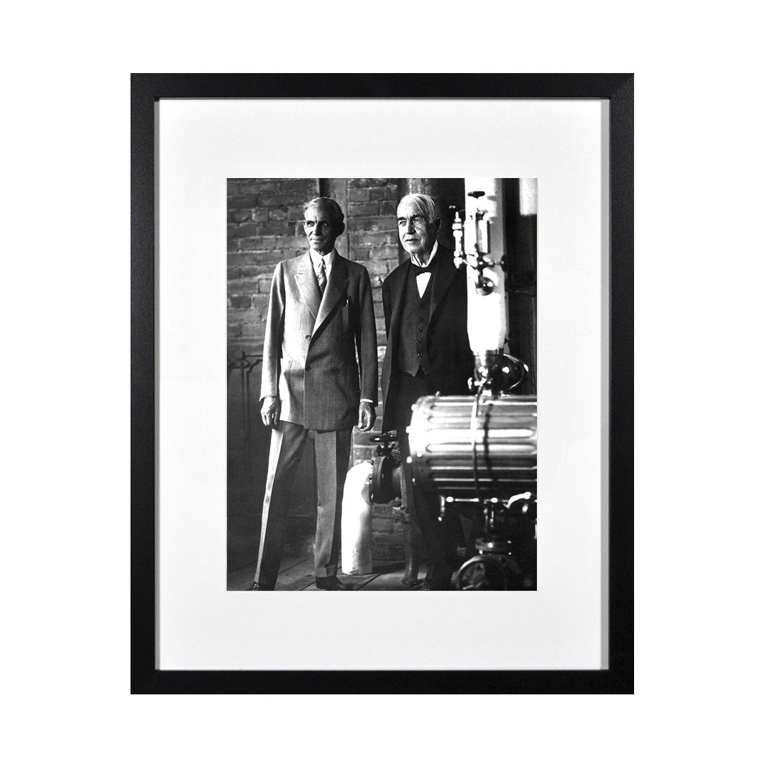 Framed Print Photos - HENRY FORD & THOMAS EDISON