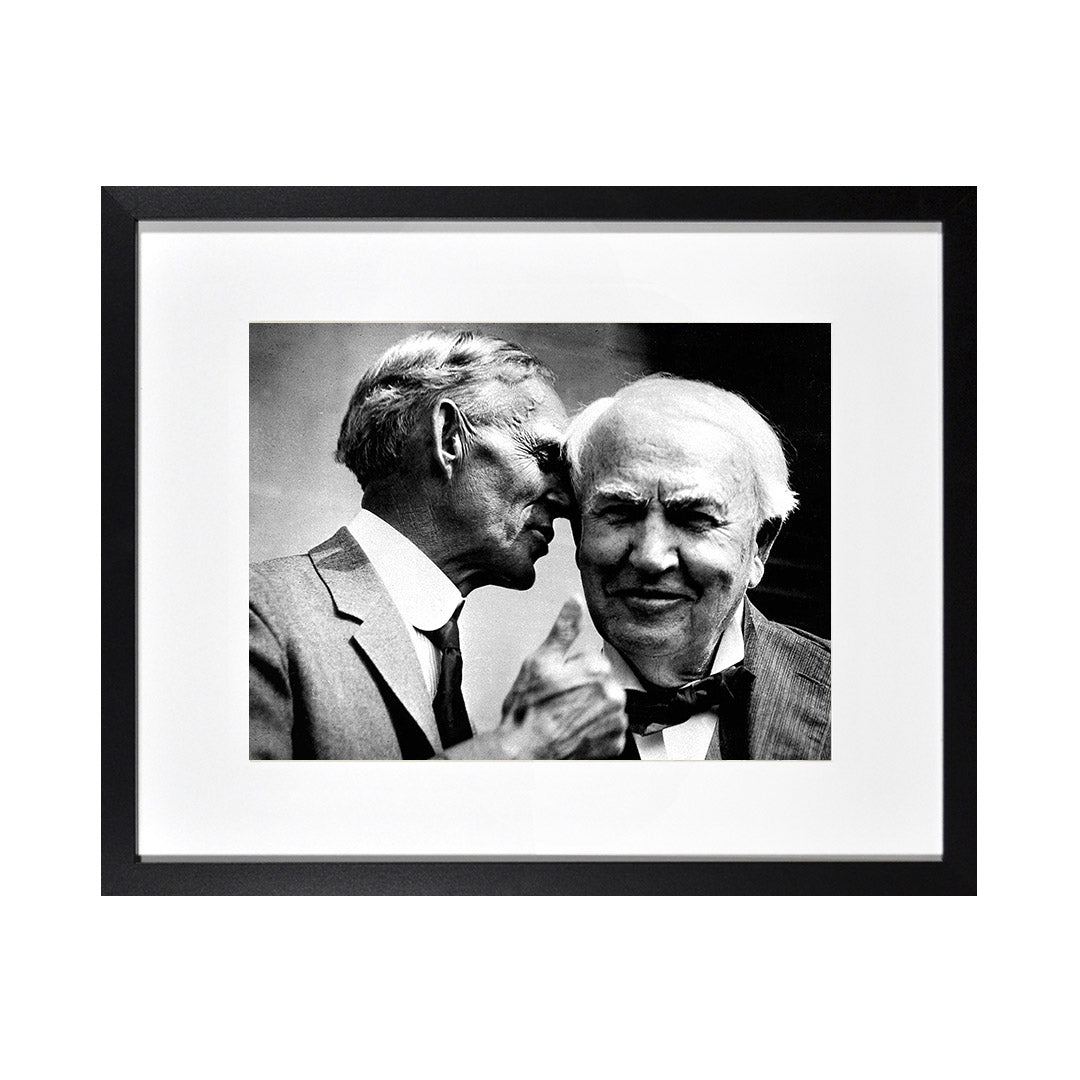 Framed Print Photos - HENRY FORD & THOMAS EDISON 1930