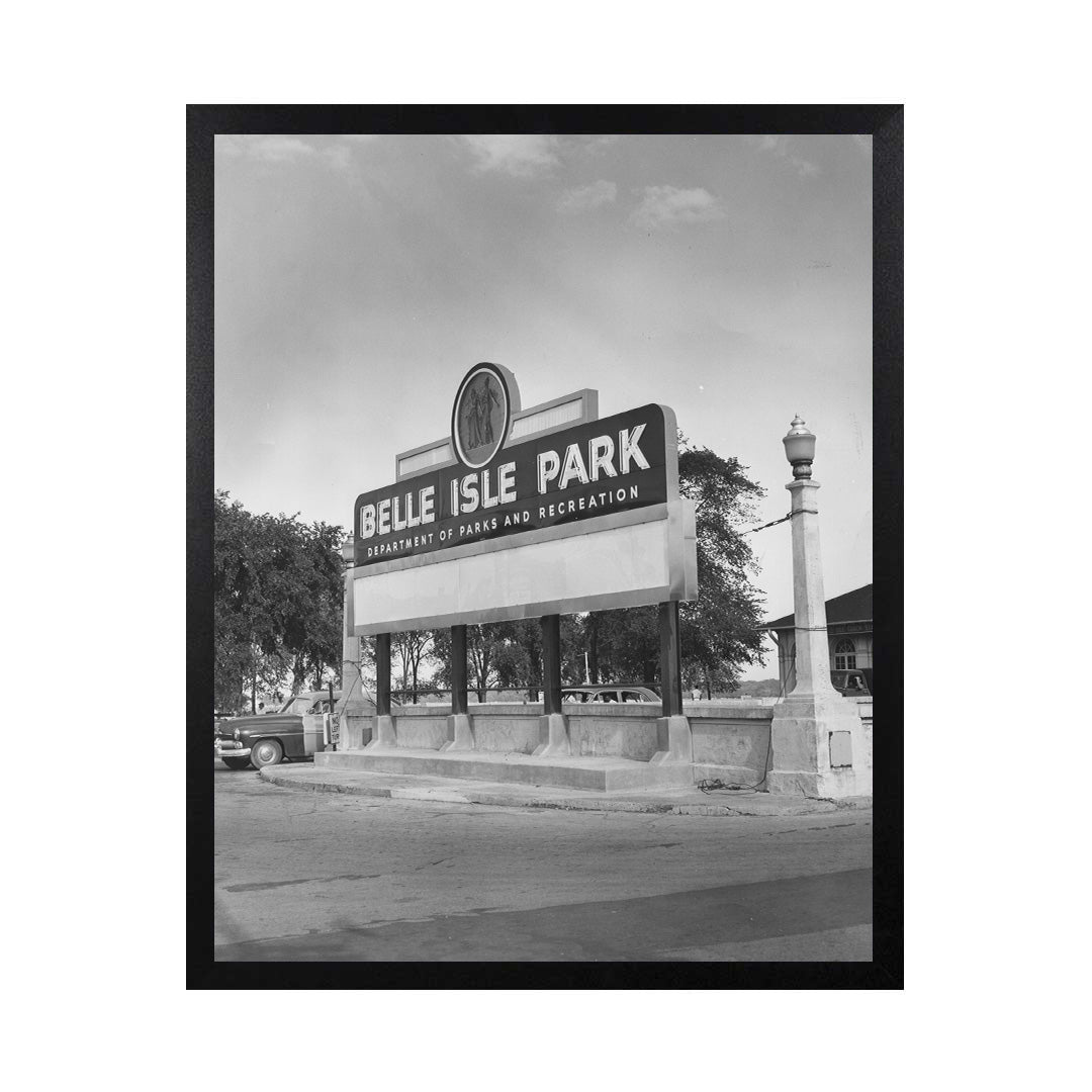 Framed Canvas Photos - BELLE ISLE PARK