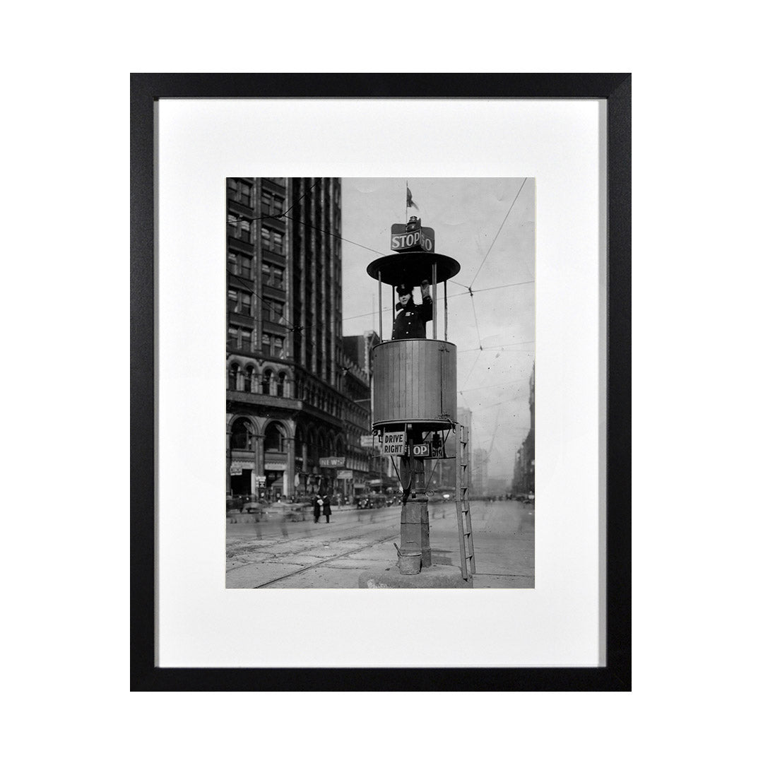 Framed Print Photos - CAMPUS MARTIUS FIRST MANNED TRAFFIC SIGNAL