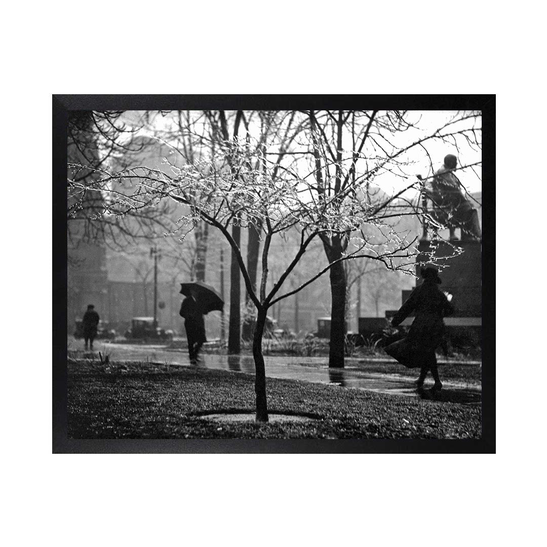 Framed Canvas Photos - DETROIT GRAND CIRCUS PARK 1922