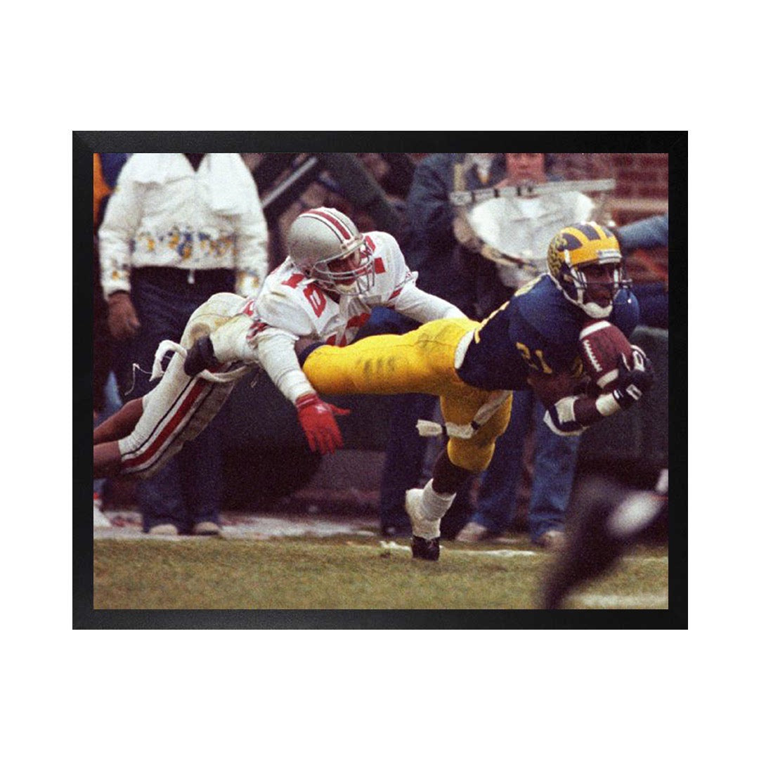 Framed Canvas Photos- UNIVERSITY OF MICHIGAN DESMOND HOWARD