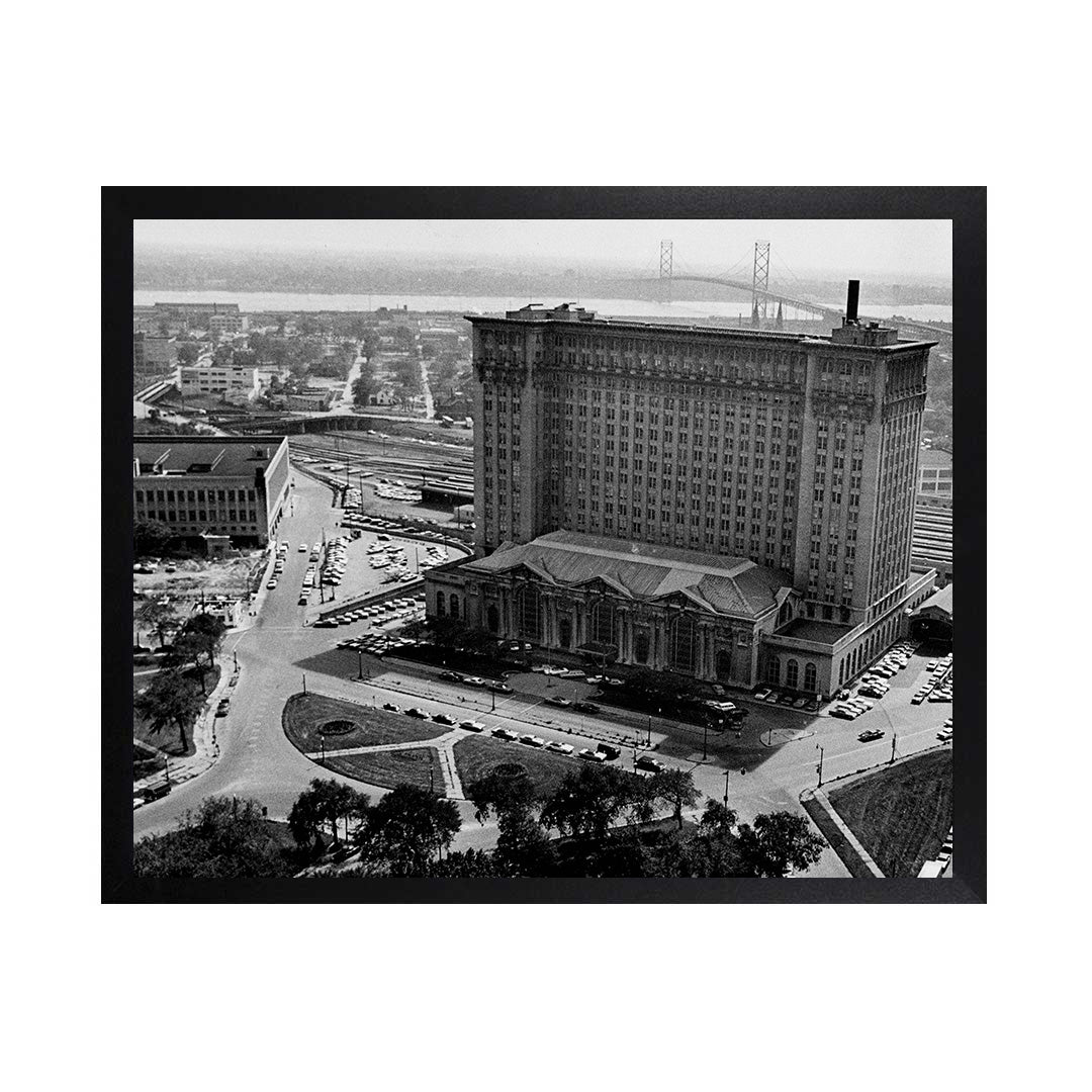 Framed Canvas Photos - DETROIT CENTRAL DEPOT