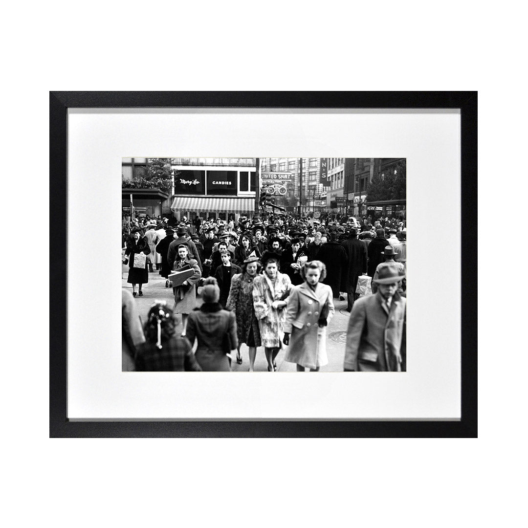 Framed Print Photos - DETROIT CROWD