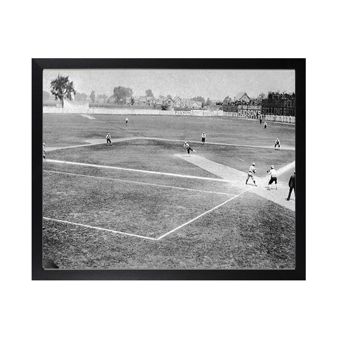 Framed Canvas Photos - DETROIT NAVIN FIELD 1887