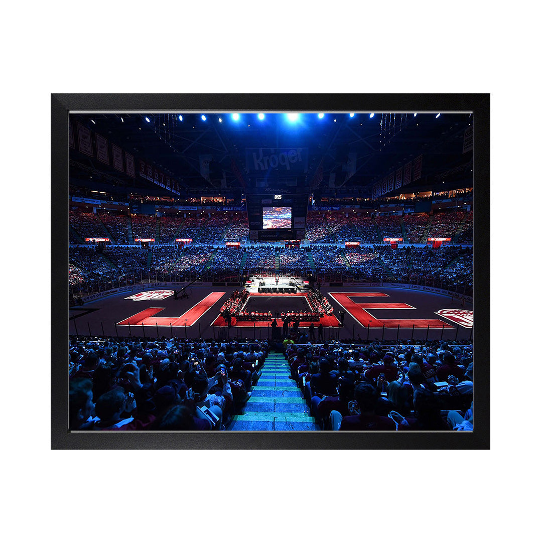 Framed Canvas Photos -DETROIT RED WINGS JOE LOUIS ARENA FAREWELL