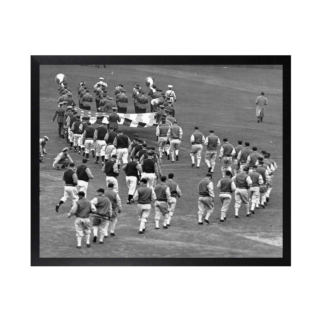 Framed Canvas Photos - DETROIT TIGERS STADIUM OPENING DAY