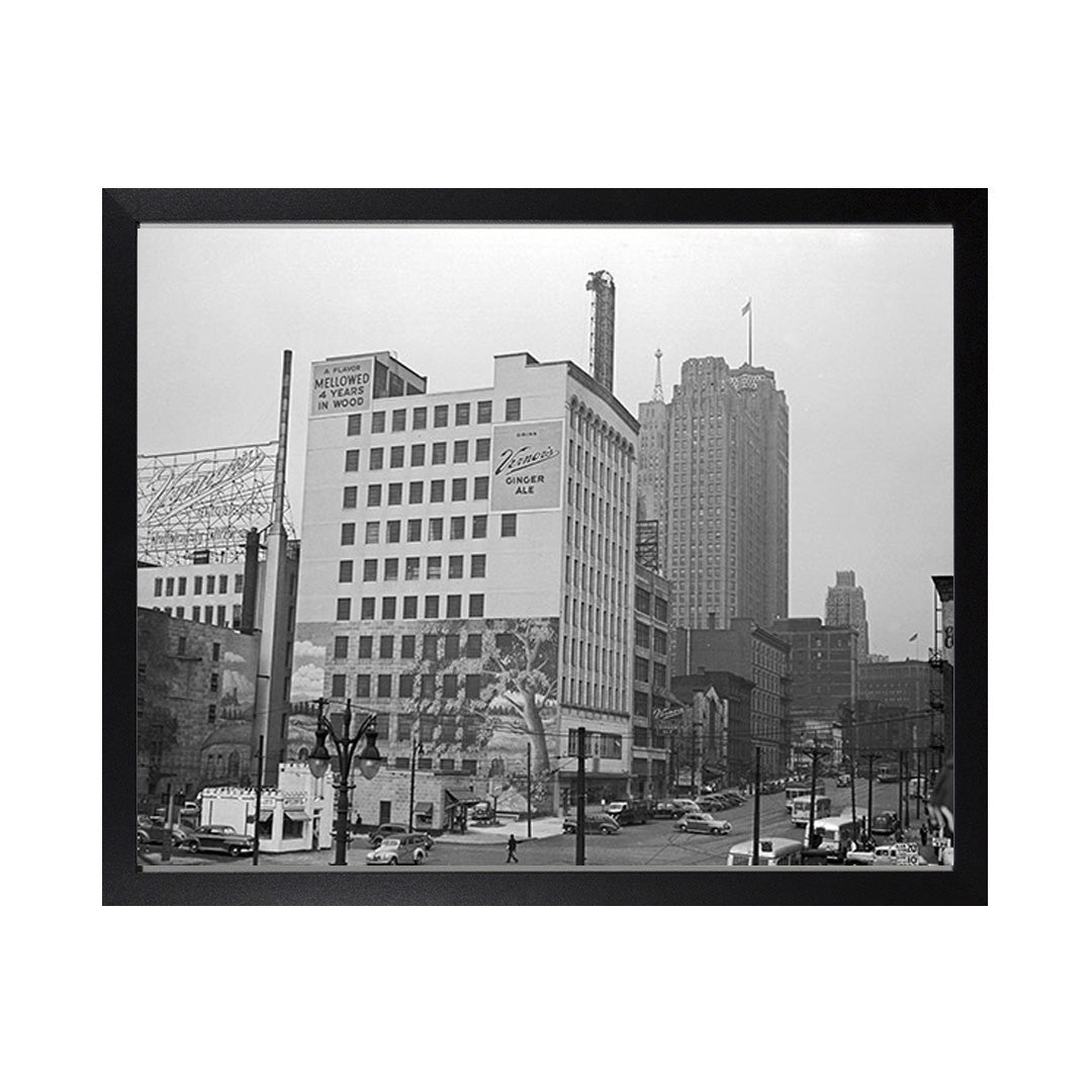Framed Canvas Photos - DETROIT VERNORS FACTORY 1940
