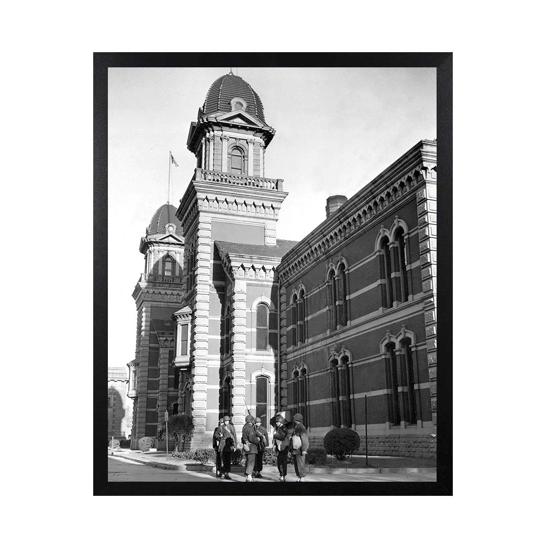 Framed Canvas Photos - DETROIT WATER WORKS PARK 1944