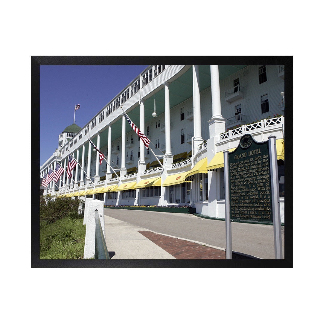 Framed Canvas Photos - GRAND HOTEL MACKINAC ISLAND