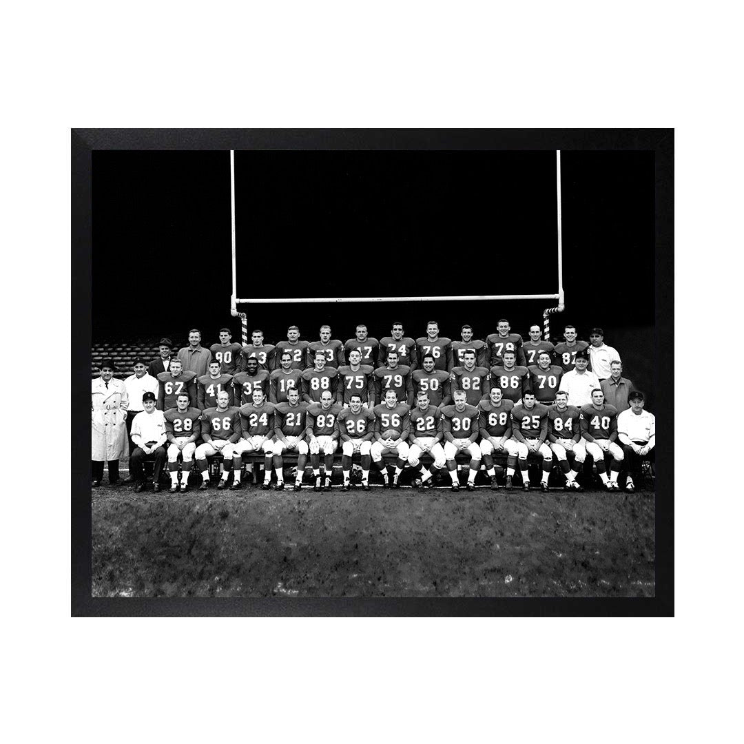 Framed Canvas Photos- LIONS WORLD CHAMPIONS 1957