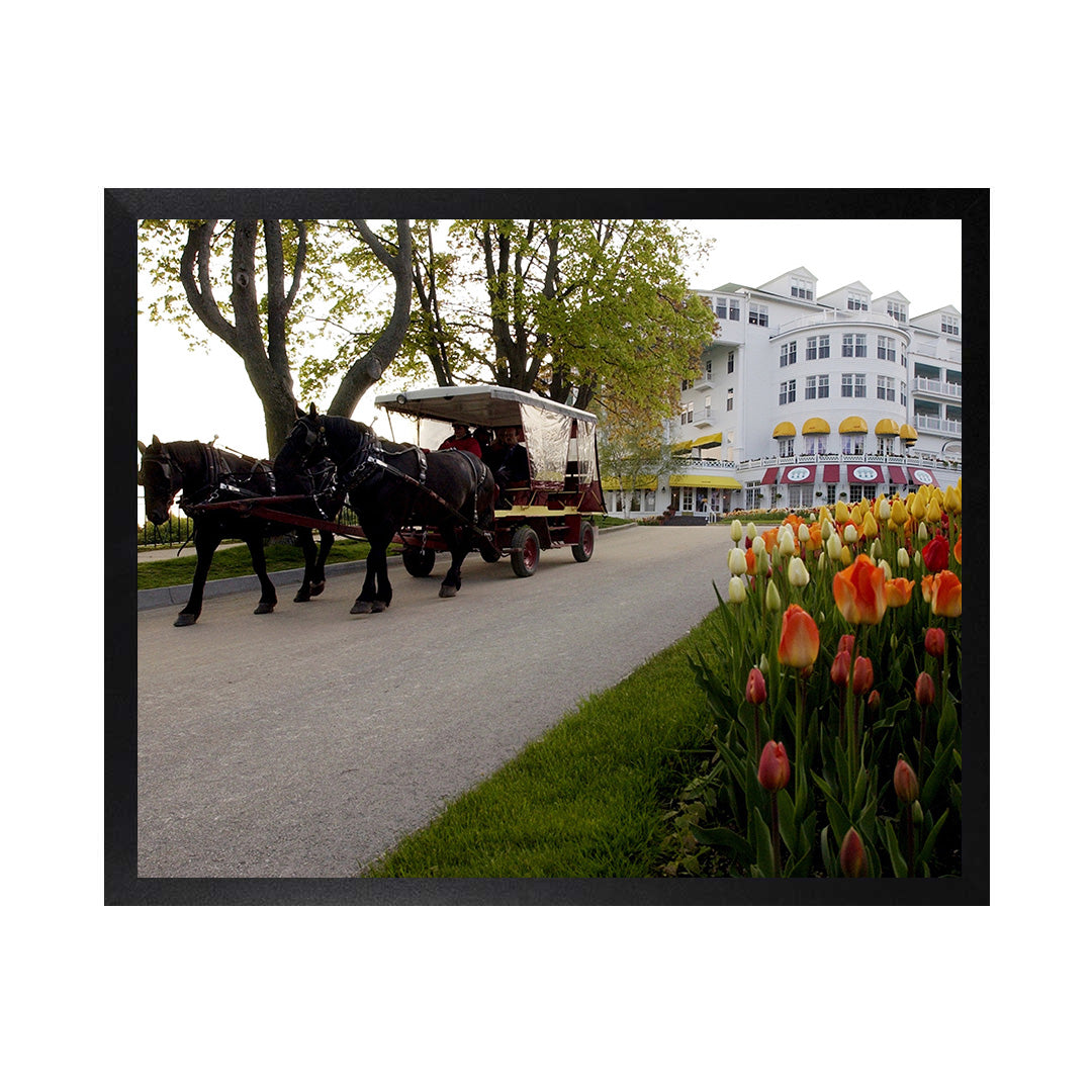 Framed Canvas Photos- MACKINAC ISLAND GRAND HOTEL