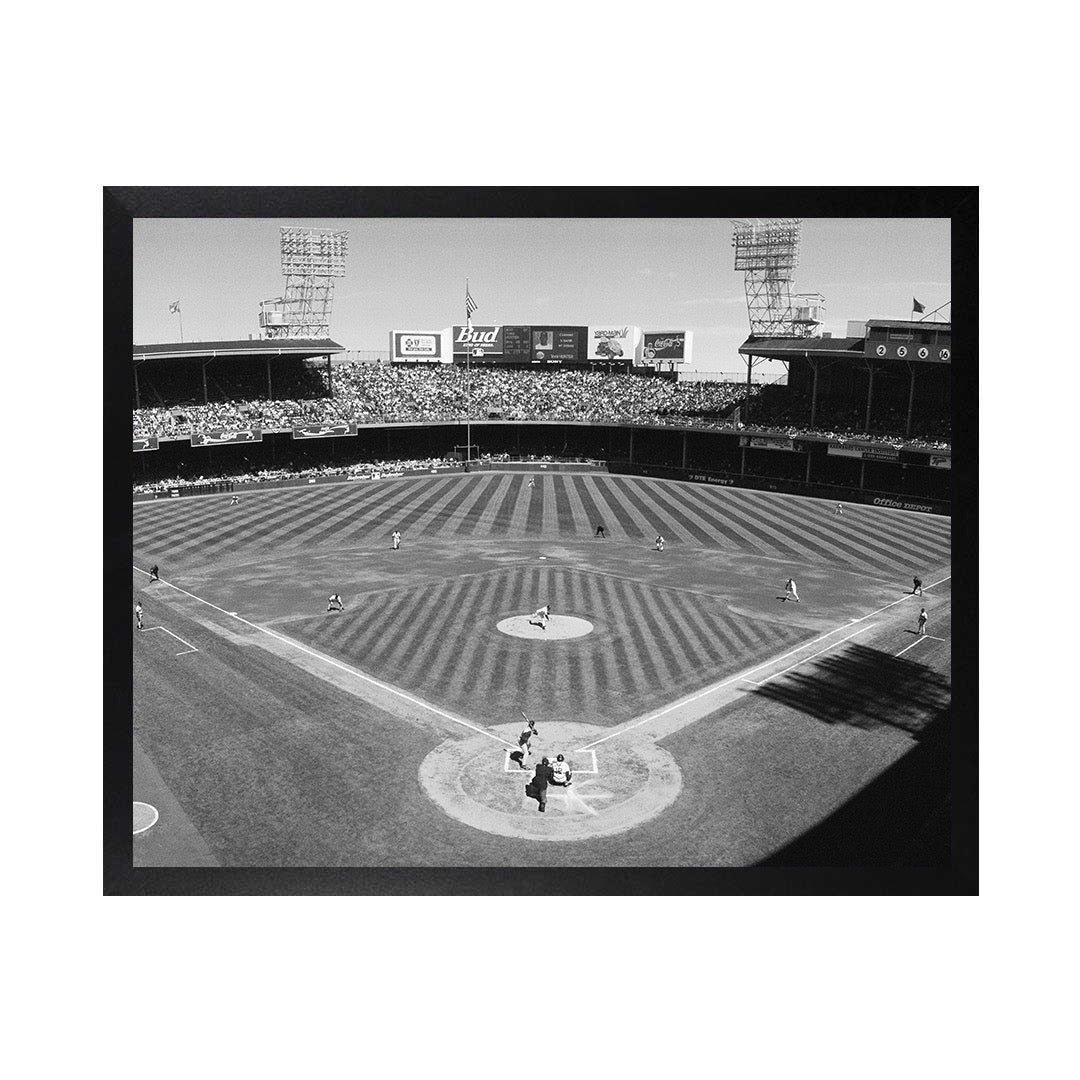Framed Canvas Photos - DETROIT TIGERS OPENING DAY 1999