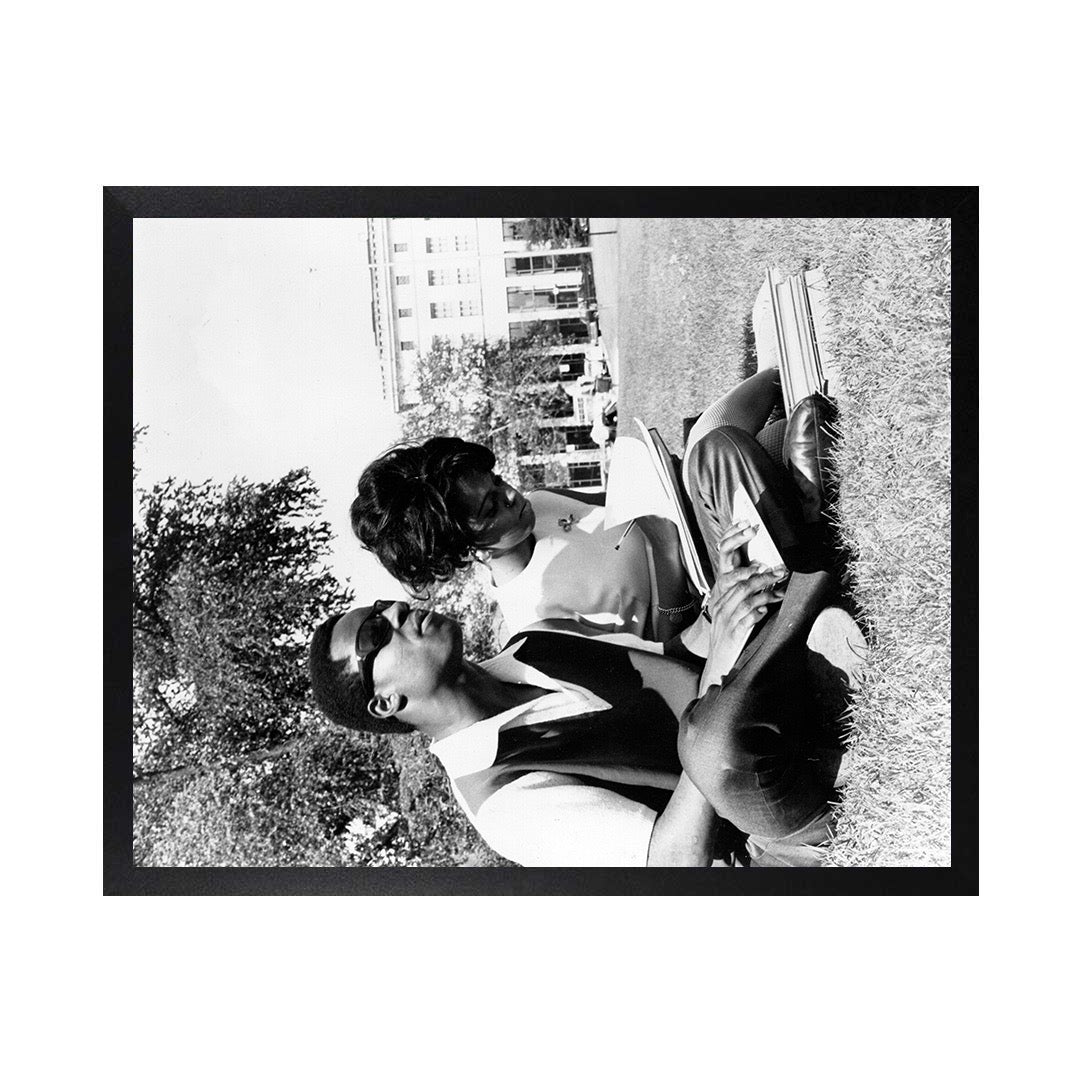 Framed Canvas Photos - STEVIE WONDER 1967 LANSING SCHOOL OF THE BLIND