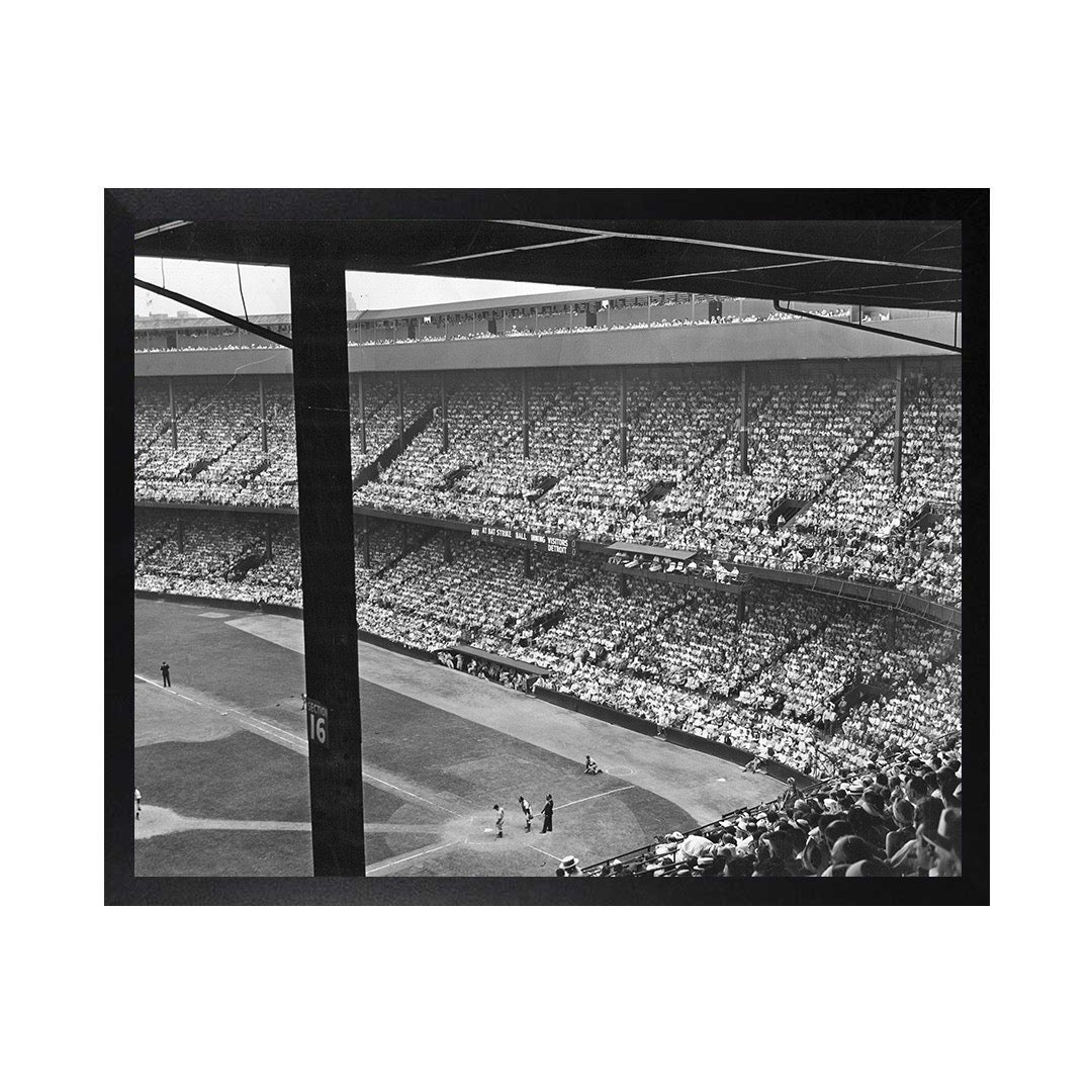 Framed Canvas Photos- TIGERS STADIUM OPENING DAY