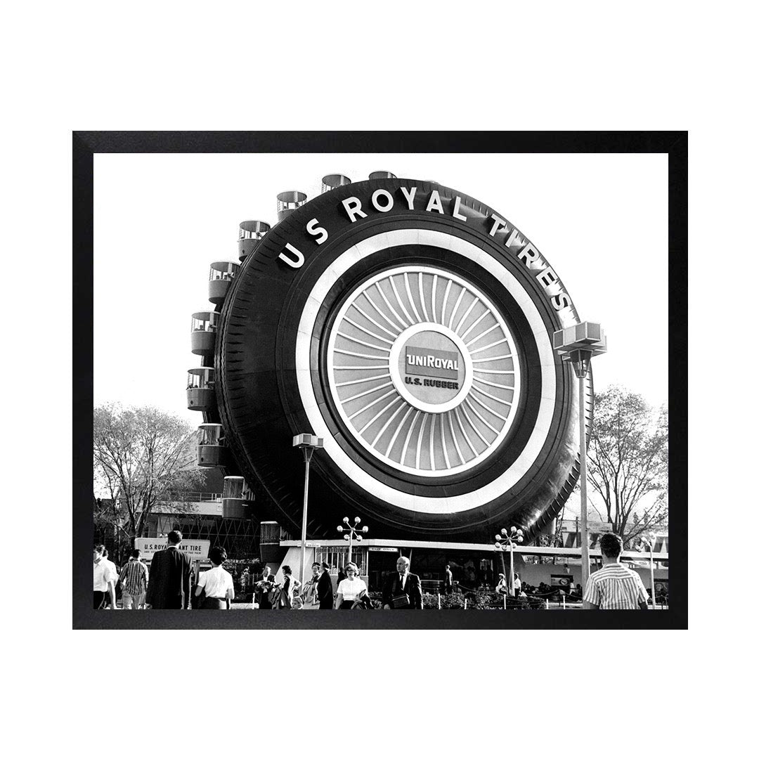 Framed Canvas Photos - UNIROYAL TIRE INTERSTATE 94