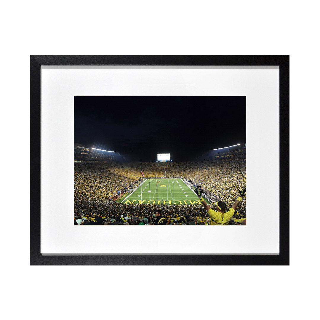Michigan Pdf Frame Framed Print Photos - U OF M MICHIGAN STADIUM – Detroit News Photography