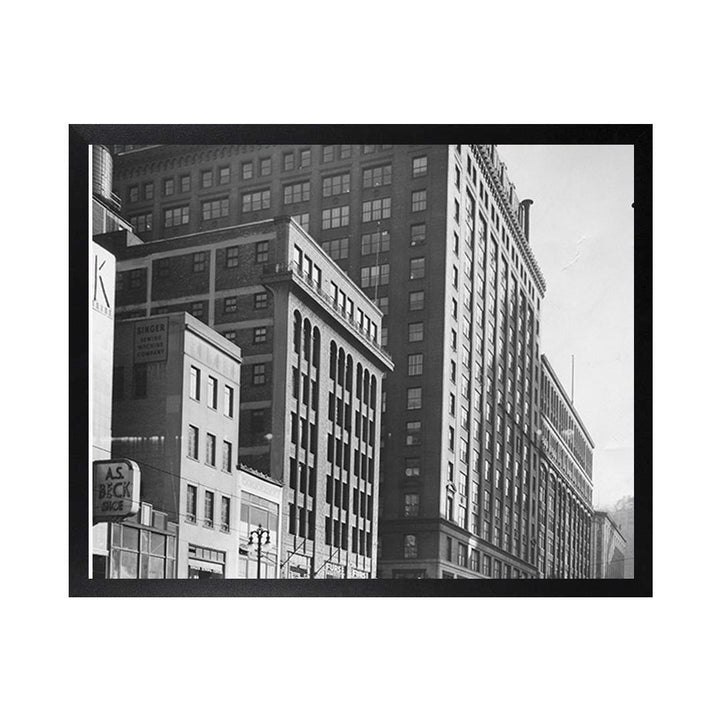 Framed Canvas Photos - JL HUDSON'S DEPARTMENT STORE 1965