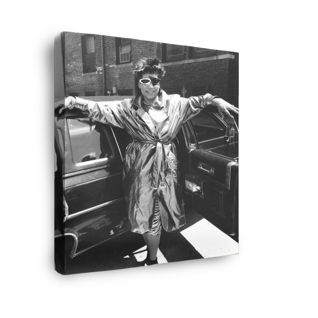 GALLERY WRAPPED CANVAS - ARETHA FRANKLIN 1986