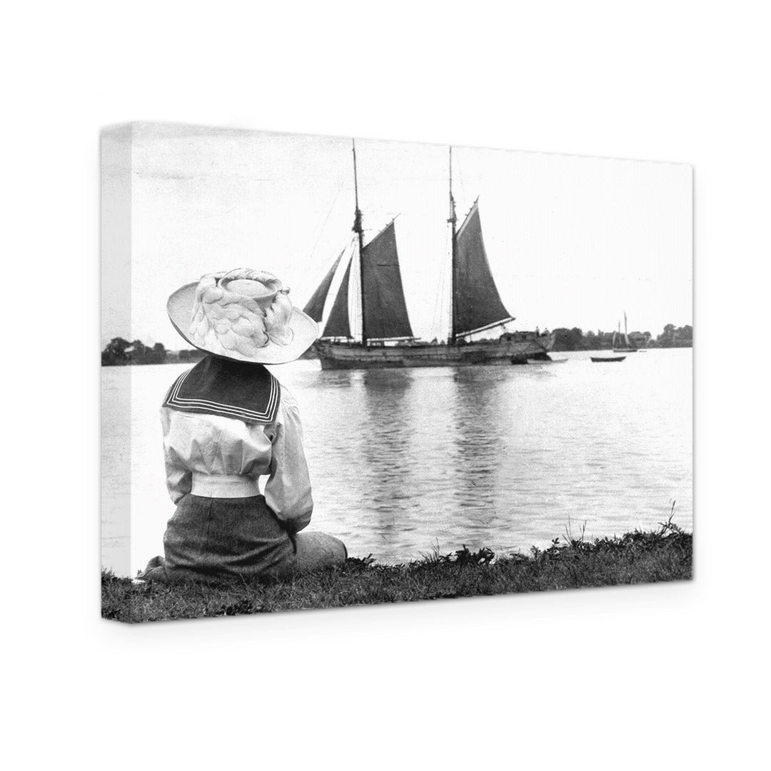 GALLERY WRAPPED CANVAS - BELLE ISLE 1900s