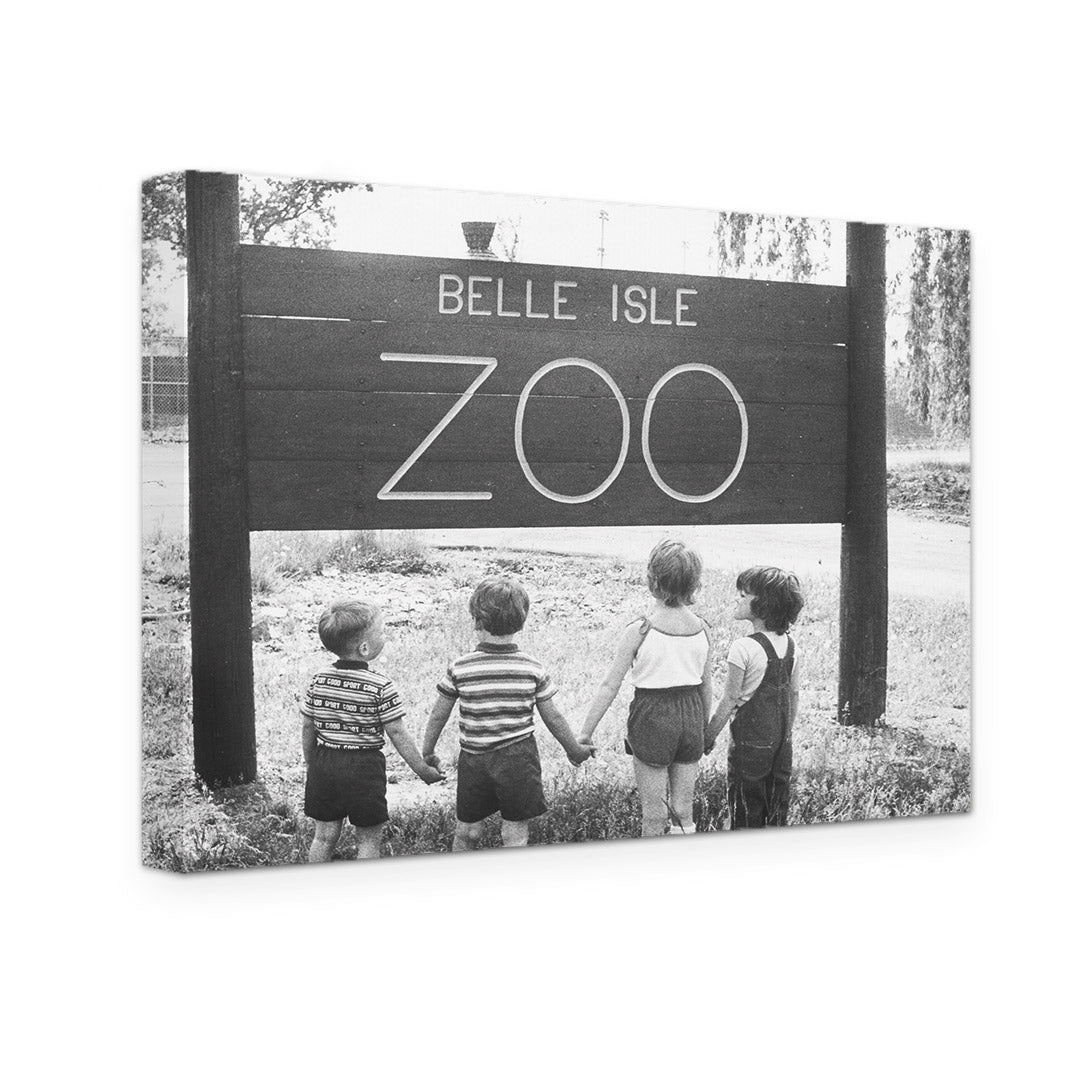 GALLERY WRAPPED CANVAS - BELLE ISLE ZOO