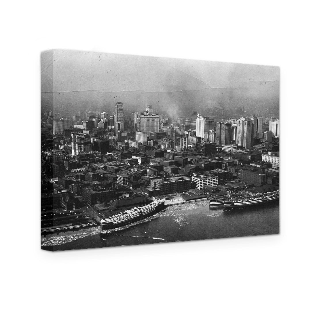 GALLERY WRAPPED CANVAS - DETROIT RIVERFRONT