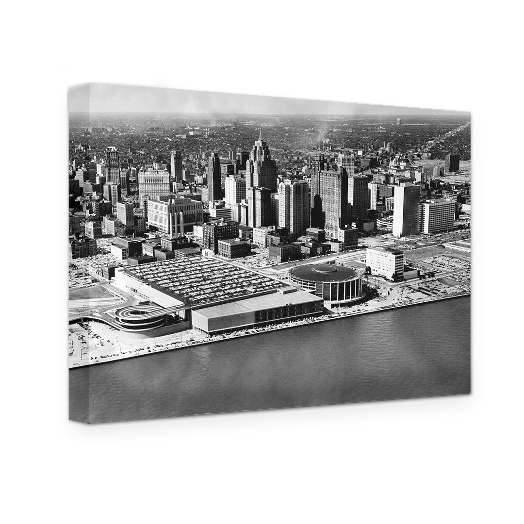 GALLERY WRAPPED CANVAS - DETROIT RIVERFRONT