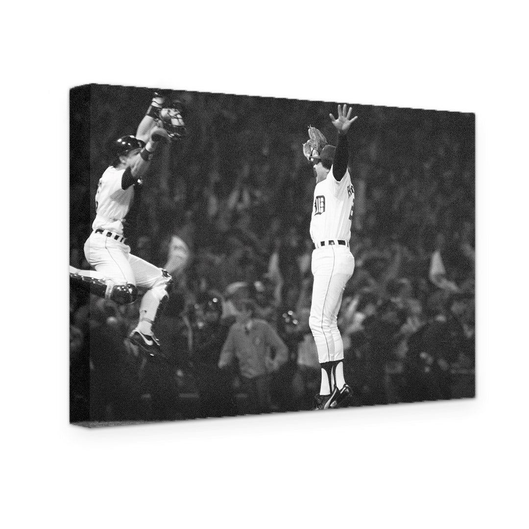 GALLERY WRAPPED CANVAS -  DETROIT WORLD SERIES 1984
