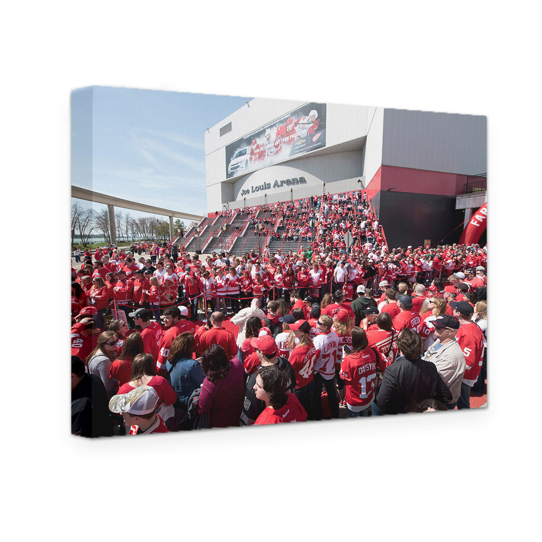 GALLERY WRAPPED CANVAS - JOE LOUIS ARENA LAST GAME