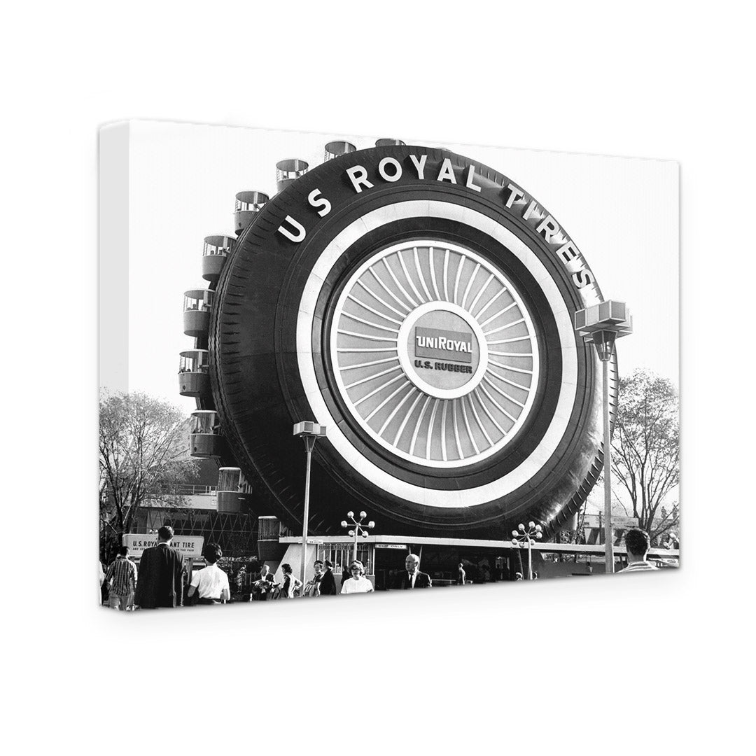 GALLERY WRAPPED CANVAS - UNIROYAL TIRE INTERSTATE 94